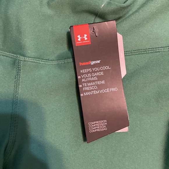 NWT large green under armour leggings - Picture 3 of 6